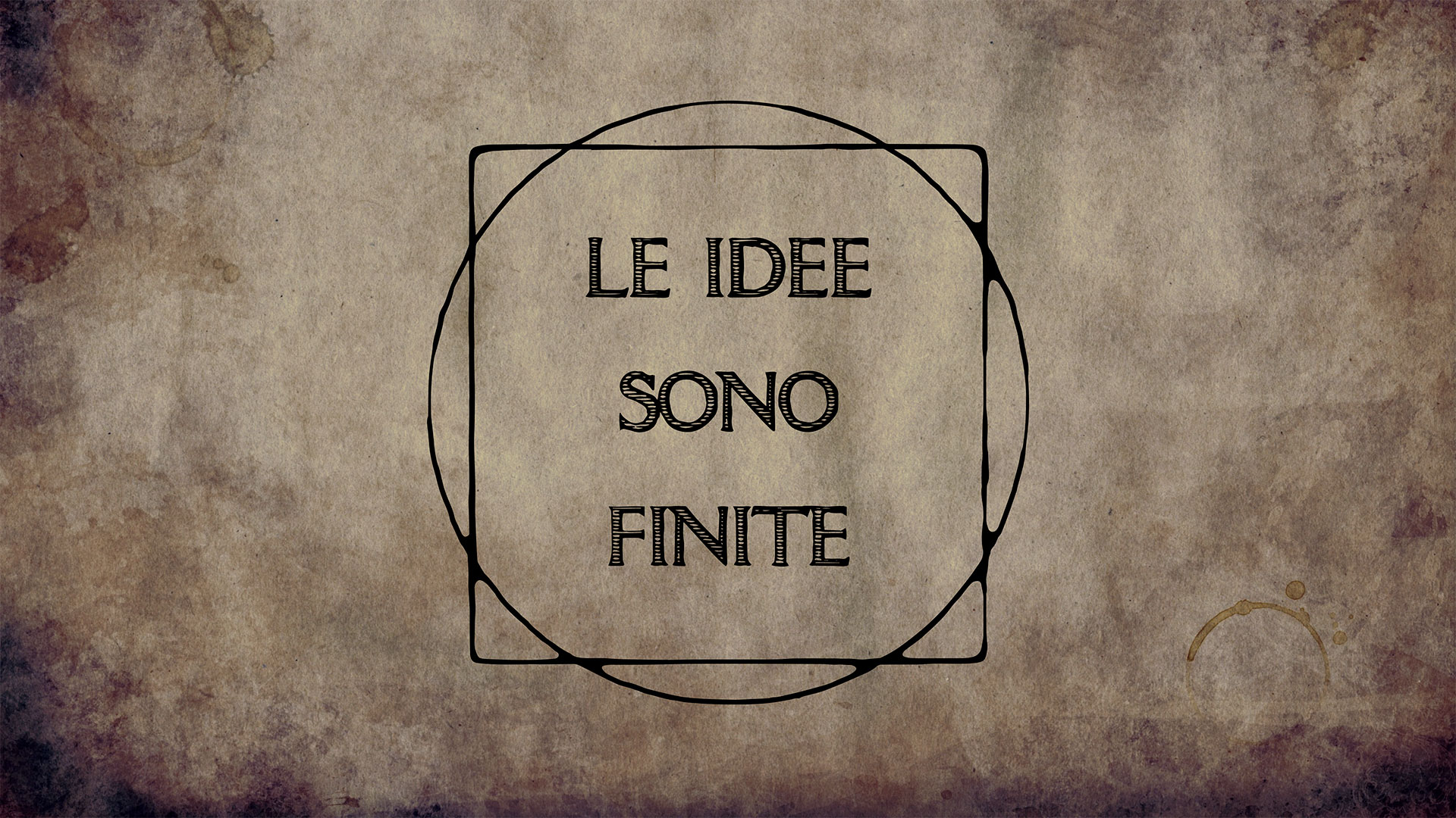 Logo Le idee sono finite